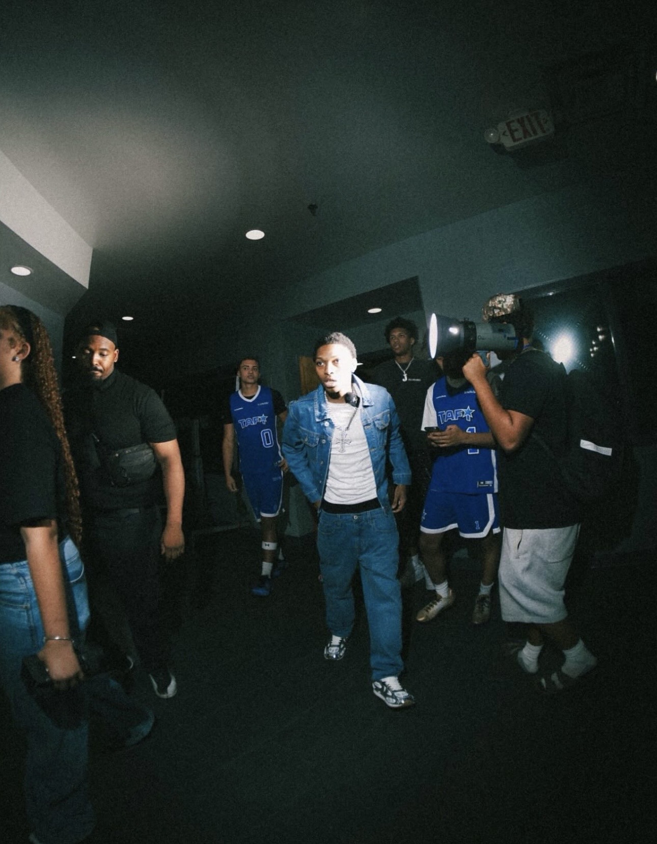 Trust Point Security executive protection detail escorting TAFT talent backstage