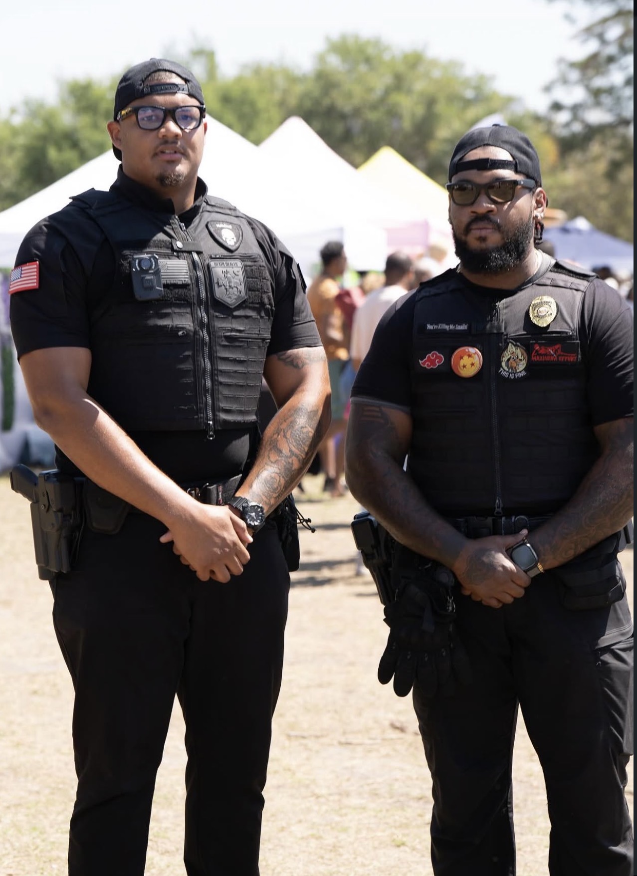Executive protection at a luxury event